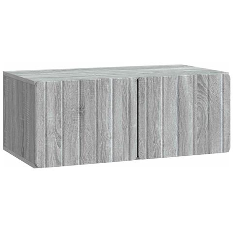Mobile Porta TV da Muro Grigio Sonoma 78,5 x 41 x 30 cm - Foto 1