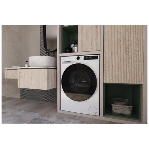ProWash 550, Lavatrice Carica Frontale 14 KG, 30% più efficente della classe A, 1400 giri, Bianco, Inverter, Vapore, Wi-Fi, Smart Wash, BP 414BL9-S - Foto 2