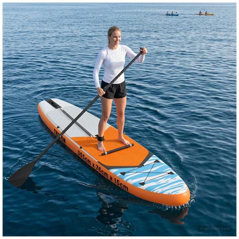 SUP Board con Seggiolino 2-in-1 TRITON 305 x 76 x 15 cm Blu per - Foto 2