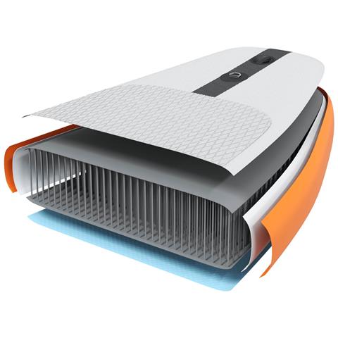 SUP Board con Seggiolino 2-in-1 TRITON 305 x 76 x 15 cm Blu per - Foto 9