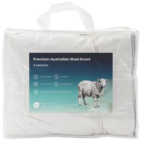 Set di piumone e cuscini 2 pz 140x200 cm 4 stagioni 140+220 GSM - Foto 10