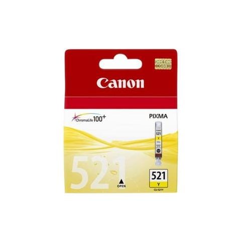 CLI-521Y Serbatoio Ink Originale Gialla Serie MP / IP Capacità 446 Pagine - Foto 1