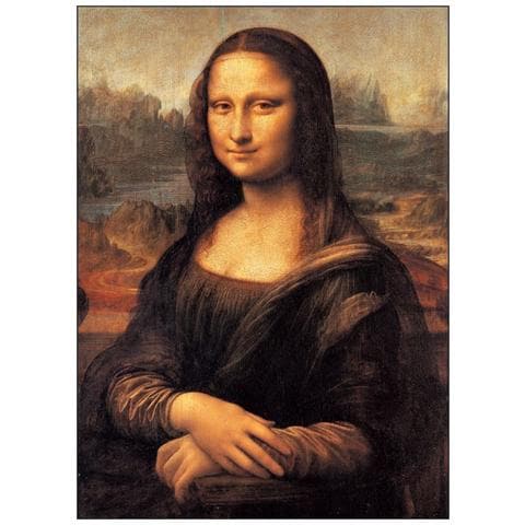 Puzzle Museum Leonardo Gioconda Louvre 1000 pz 39.4 x 26.4 x 5.8 cm 31413 - Foto 3