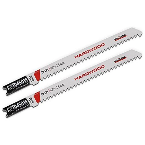 2x Lame Seghetto Alternativo Taglio Legno Duro 10tpi Misura 100x2.5mm Krt045011 - Foto 1