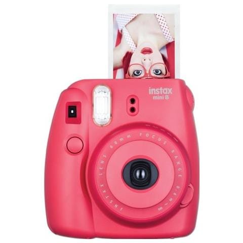 Fotocam. Mini 8 Raspb + 10 Pose E Borsa - Instax Mini 8 + 10 Pose E Custodia - Foto 1