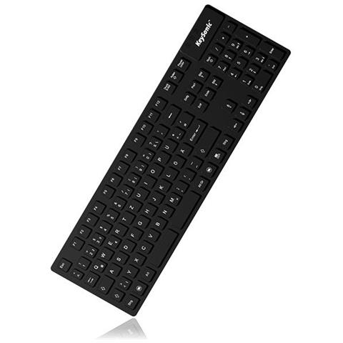 Tastiera USB KSK-8030IN(US)  (Layout Inglese US) Colore Nero - Foto 3