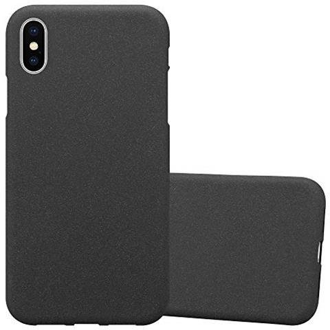 Cadorabo Custodia Compatibile Con Apple Iphone Xs Max In Frost Nero - Coperchio Protettivo In Silicone Tpu Flessibile - Foto 1