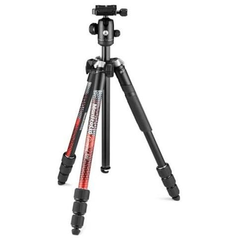 Perfetto Per Appassionati E Fotografi Esordienti Che Usano Fotocamere Compatte, Csc E Dslr, Il Element Mii Rosso In Alluminio È Leggero E Stabile Sul Terreno - Foto 1