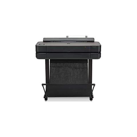 Hp Designjet T650 Stampante Per Grandi Formati da 61 Cm 5Hb08A, Formati Supportati da A4 Ad A1, Velocità 81 Pagine A1 All'Ora, Gigabit Ethernet, Usb Hi-Speed 2.0, Wi-Fi, Garanzia 2 Anni, Nero - Foto 1