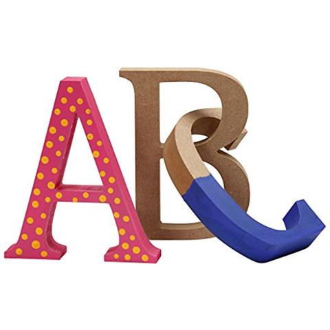 Lettera, Altezza: 8 Cm, Spessore 1,5 Cm, Mdf, A, 1 Pezzo - Foto 2