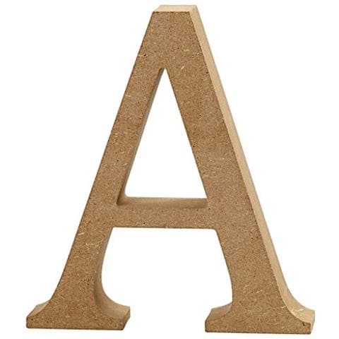 Lettera, Altezza: 8 Cm, Spessore 1,5 Cm, Mdf, A, 1 Pezzo - Foto 1