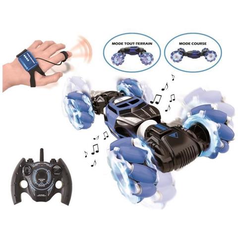 Extreme Crosslander Auto Radiocomandata Fuoristrada Leggera E Sonora Con Telecomando E Braccialetto Di Controllo - - Foto 1