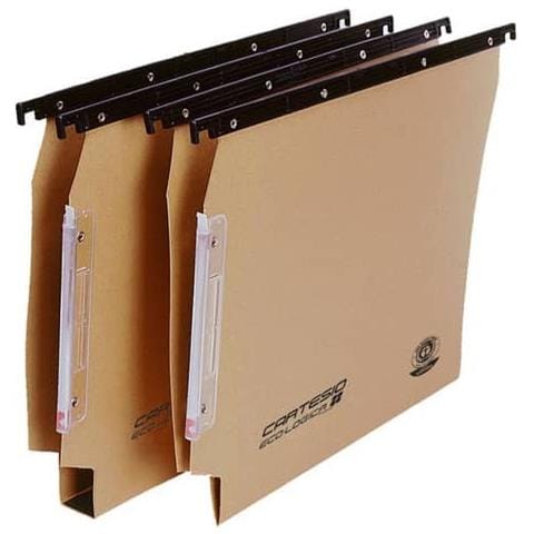 Cartelle Sospese Laterali Per Armadi 33 Cm Fondo V Avana Conf. 25 Pezzi - 114 F Beta - A1 - Foto 1