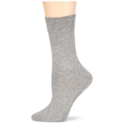 005120 Relax Cotton Socke Calzini, Opache, Argento (silber (silber 0502), 35/38-de Donna - Foto 1