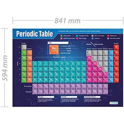 Tavola Periodica Science Poster Gloss Paper Misura 850 Millimetri X 594 Millimetri (a1) Grafici Scienza Per Laula Grafici Istruzione Di Daydream Education - Foto 3