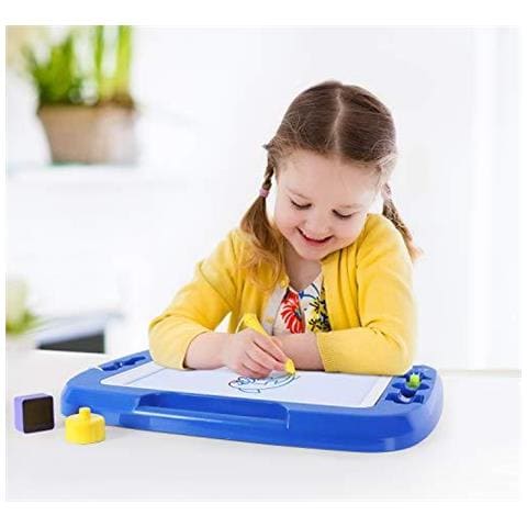 Grande Lavagna Magnetica Disegno - 4 Colori 415 325 Centimetri Doodle Pad Con Francobolli Regalo Per I Pi Piccoli - Foto 2