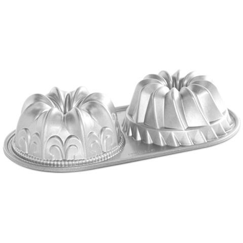 Stampo antiaderente per 2 mini torte - Duetto - Foto 1