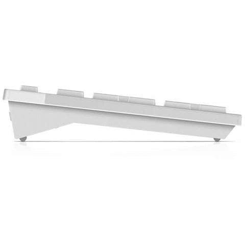KM636 Tastiera Wireless Bluetooth USB Batteria Plastica Colore Bianco (Layout Tedesco)  - Foto 2