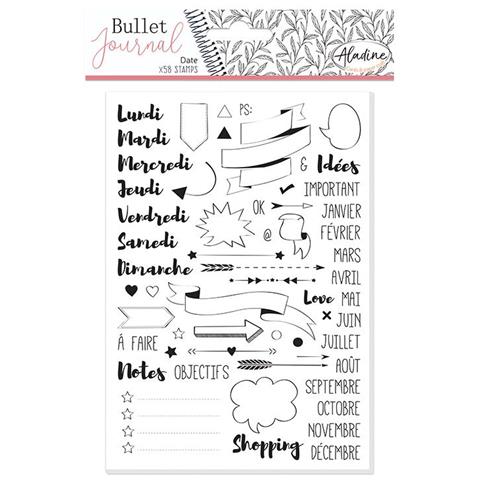 Timbri Di Schiuma Del Diario - Date - Foto 1