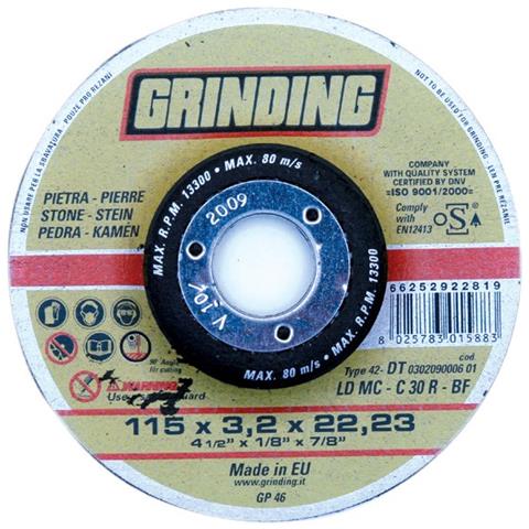 Disco Abrasivo Taglio Marmo Depresso Mm 115x22,2 H. mm 2,4 X 50 Pz - Foto 2