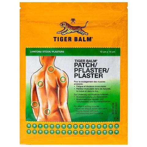 Sollievo Muscolare 10x14cm 1 Bustina Da 3 Cerotti Tiger Balm - Foto 1