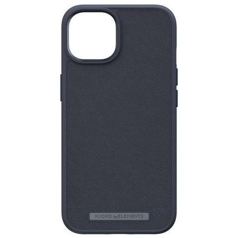 Cover Per Iphone 14 In Vera Pelle, Nero - Foto 1