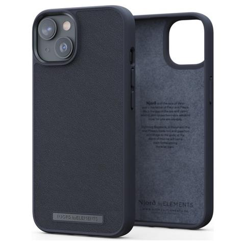 Cover Per Iphone 14 In Vera Pelle, Nero - Foto 2