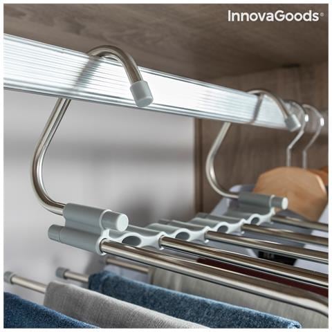 Gruccia Multipla Per Pantaloni 5 In 1 Havser - Foto 7