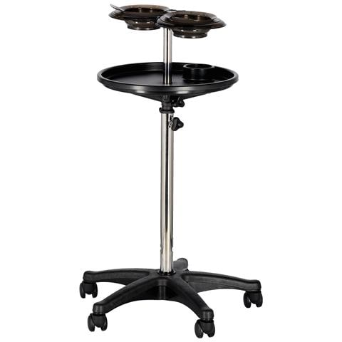 Carrello Assistente Parrucchiere Con Tavolino Su Ruote Per La Tintura T0141-2 Tavolino Su Treppiede Per Salone Di Bellezza - Foto 2