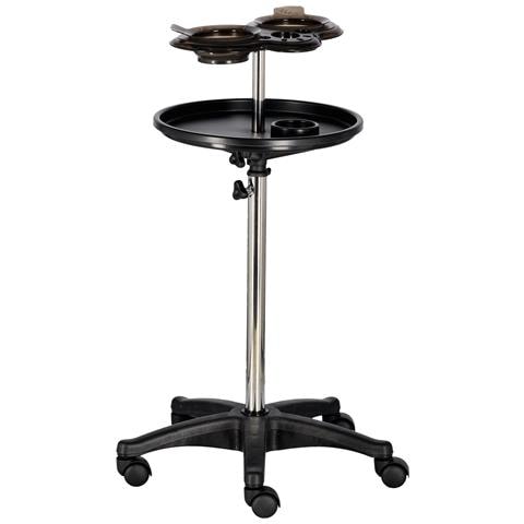 Carrello Assistente Parrucchiere Con Tavolino Su Ruote Per La Tintura T0141-2 Tavolino Su Treppiede Per Salone Di Bellezza - Foto 6