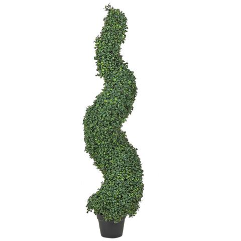 Pianta Artificiale In Vaso 120 Cm Boxwood Spiral Tree - Foto 2