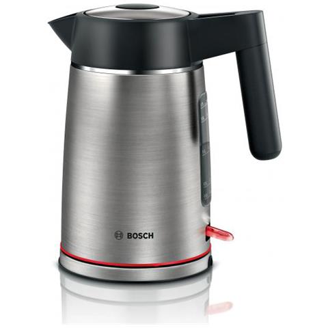 Twk6m480 Bollitore Elettrico 1,7 L 2400 W Nero, Stainless Steel - Foto 1