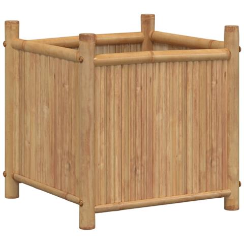 Fioriera 40x40x40 Cm In Bambù - Foto 2