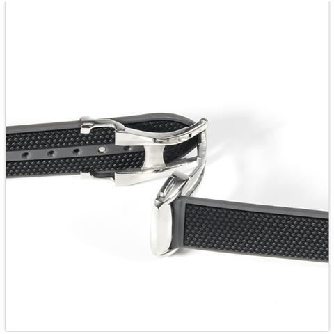 Cinturino Per Orologio In Silicone Omega X Swatch Moonswatch Planet Series Darkgrey - Foto 2