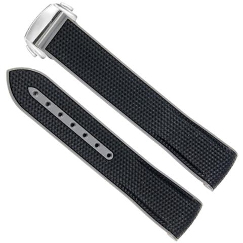 Cinturino Per Orologio In Silicone Omega X Swatch Moonswatch Planet Series Darkgrey - Foto 4