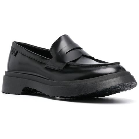 Walden Loafers Mocassino Pelle Di Mucca Scarpe Donna Nero Eu 40, K201116-019 - Foto 1