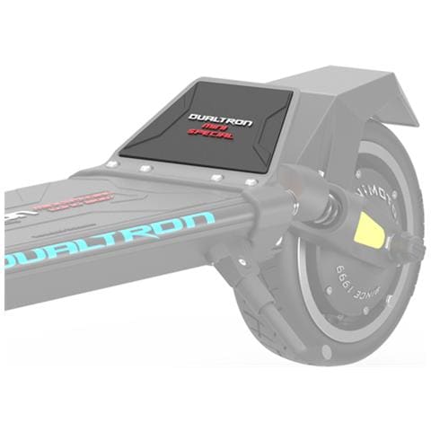 Pedana Di Appoggio Scooter Dualtron Mini - Silicone, Nero - Foto 2