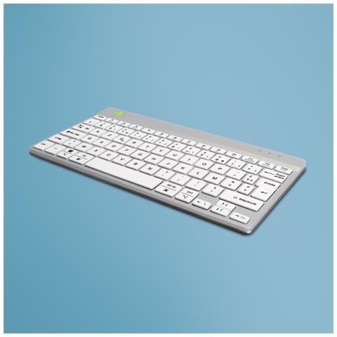 Tastiera Wireless 8719274492047  (Layout Francese) Colore Bianco - Foto 1