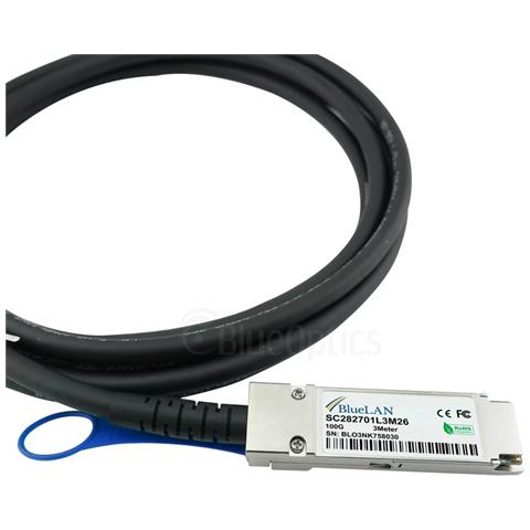 FN-CABLE-QSFP28-2-BL cavo InfiniBand e in fibra ottica 2 m 4x QSFP28 DAC Nero - Foto 2
