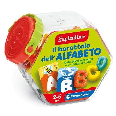 Gioco Prescolare Il Barattolo Dellalfabeto Clementoni 16486 Sapientin - Foto 1