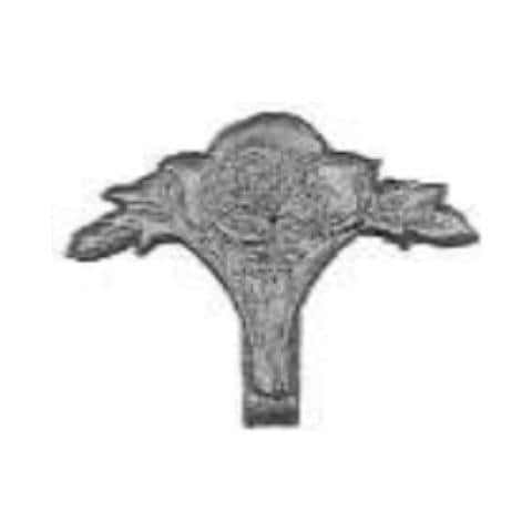 Oreca - Gancio Decorativo Rosa 37x27mm - Foto 1