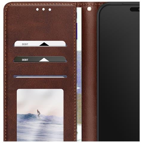 Custodia Per Honor 400 Lite Laccetto Flip Supporto Portafoglio - Foto 2