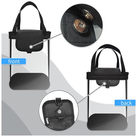 Nuova Borsa Da Toilette Trasparente Da Viaggio Portatile Da Donna - Foto 2