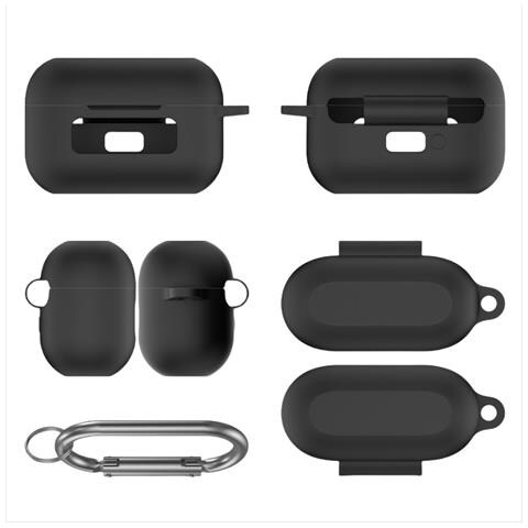 Custodia In Silicone Per Auricolari Bluetooth Tozo Nc9 2024: Protezione E Stile Black - Foto 2
