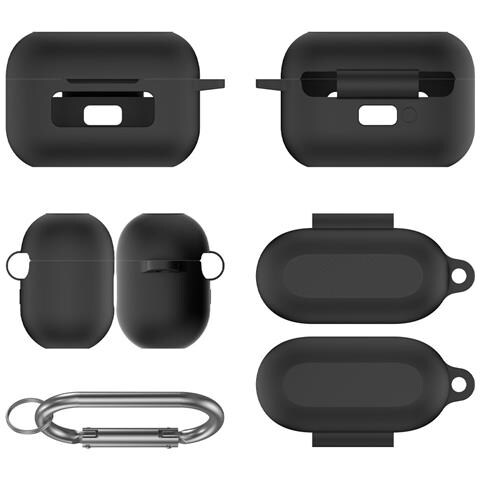 Custodia In Silicone Per Auricolari Bluetooth Tozo Nc9 2024: Protezione E Stile Black - Foto 1