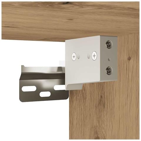 Mobiletto da Bagno Rovere Artigianale 8100x25x40 cm Truciolato - Foto 9