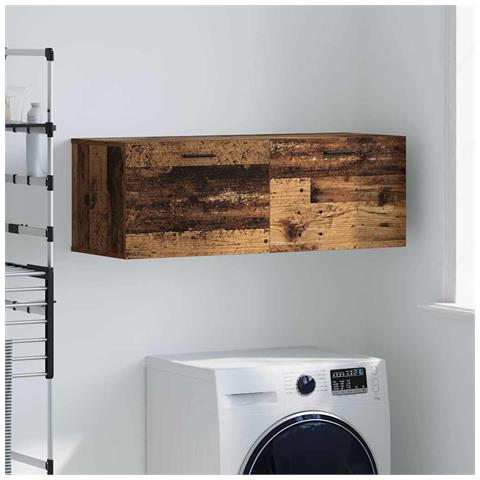 Armadietto a muro Legno vecchio 100 x 36.5 x 35 cm - Foto 2