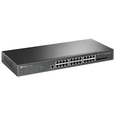 Omada SG3428X switch di rete Gestito L2+ /L3 Gigabit Ethernet (10/100/1000) 1U Nero - Foto 2