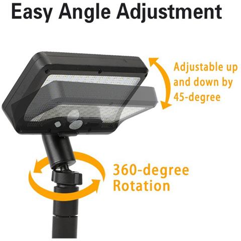 Lampada Led Solare Con Clip E Sensore Di Movimento - Foto 2