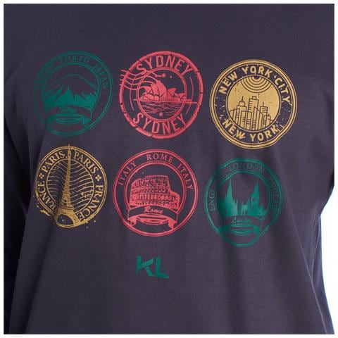 Pigiama Da Uomo In Cotone A Maniche Lunghe Klp4 - Foto 6